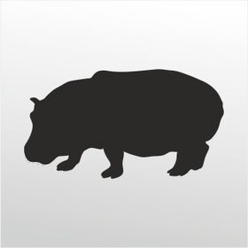 Technopa 100 cm Uzunluk Su Aygırı Folyo Sticker