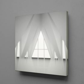 Technopa 3 Boyutlu Mimari 40x40 cm Kanvas Tablo