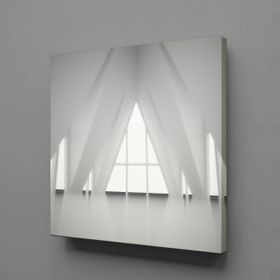 Technopa 3 Boyutlu Mimari 60x60 cm Kanvas Tablo