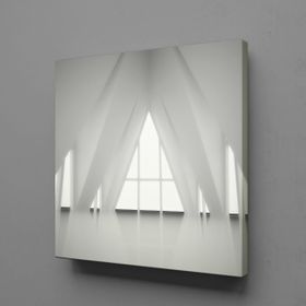 Technopa 3 Boyutlu Mimari 60x60 cm Kanvas Tablo