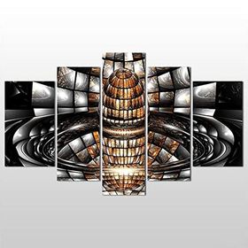 Technopa 3D Görsel 208x120 cm Kanvas Tablo
