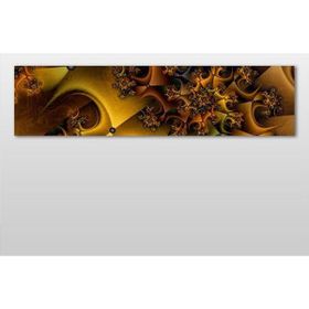 Technopa 3D Motif 90x30 cm Kanvas Tablo