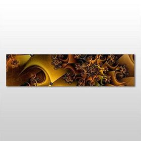 Technopa 3D Motif 90x30 cm Kanvas Tablo