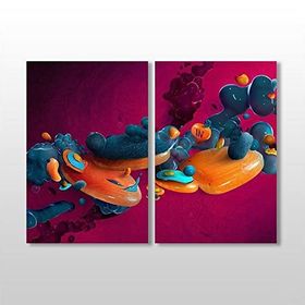 Technopa 3D Obje 70x60 cm Kanvas Tablo