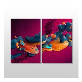 Technopa 3D Obje 70x60 cm Kanvas Tablo