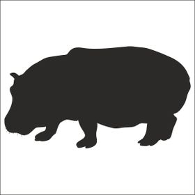 Technopa 50 cm Uzunluk Su Aygırı Folyo Sticker
