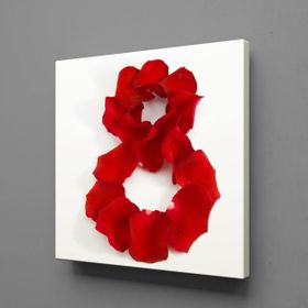 Technopa 8 Mart Dünya Kadınlar Günü 100x100 cm Kanvas Tablo