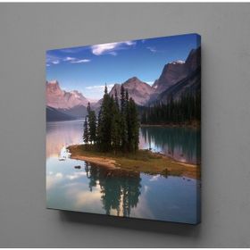 Technopa Ada ve Yansımalar 60x60 cm Kanvas Tablo