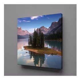 Technopa Ada ve Yansımalar 60x60 cm Kanvas Tablo
