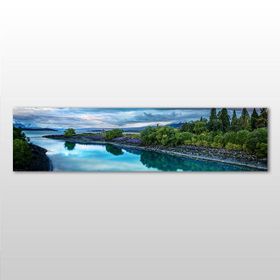 Technopa Akarsu ve Doğa 60x20 cm Kanvas Tablo