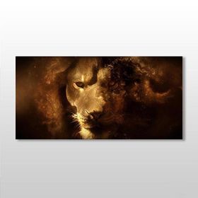 Technopa Aslan 60x30 cm Kanvas Tablo