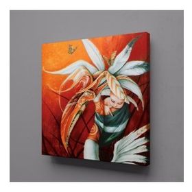 Technopa Bebek ve Leylek 100x100 cm Kanvas Tablo