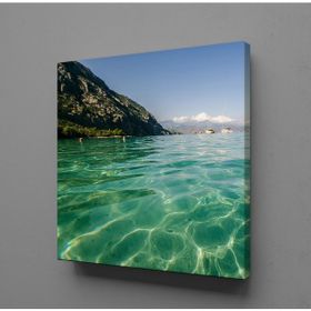 Technopa Berrak Deniz 80x80 cm Kanvas Tablo