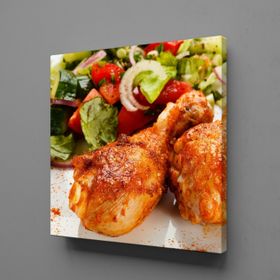 Technopa Bıldırcın Yumurtaları 130x130 cm Kanvas Tablo