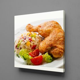Technopa Bıldırcın Yumurtaları 130x130 cm Kanvas Tablo
