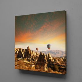 Technopa Bıldırcın Yumurtaları 130x130 cm Kanvas Tablo