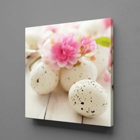 Technopa Bıldırcın Yumurtaları 30x30 cm Kanvas Tablo