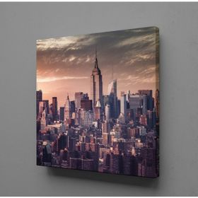Technopa Binalar 80x80 cm Kanvas Tablo