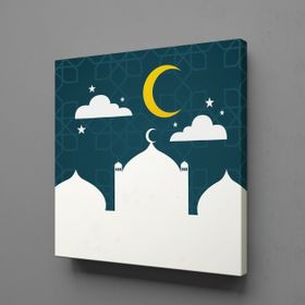 Technopa Cami Ay 70x70 cm Kanvas Tablo