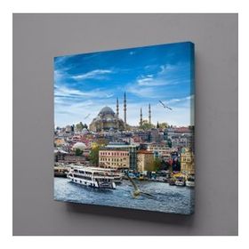 Technopa Cami Tekne 100x100 cm Kanvas Tablo