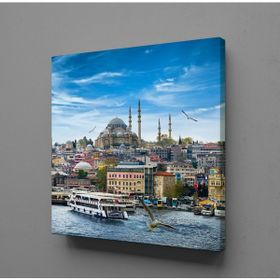 Technopa Cami Tekne 110x110 cm Kanvas Tablo
