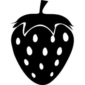 Technopa Çilek 80 cm Folyo Sticker