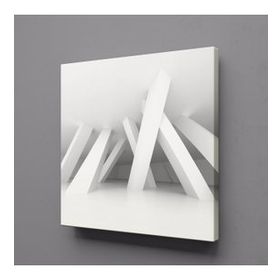 Technopa Çubuklar 80x80 cm Kanvas Tablo