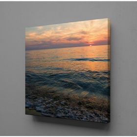 Technopa Dalgalar 80x80 cm Kanvas Tablo