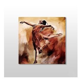Technopa Dans Eden Kadın 130x130 cm Kanvas Tablo