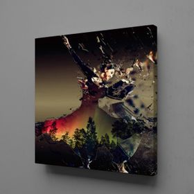 Technopa Dans Eden Kadın 150x150 cm Kanvas Tablo