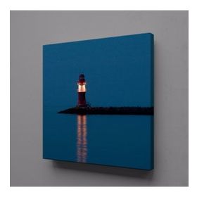 Technopa Deniz Feneri 50x50 cm Kanvas Tablo