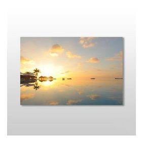 Technopa Deniz Gökyüzü 60x40 cm Kanvas Tablo