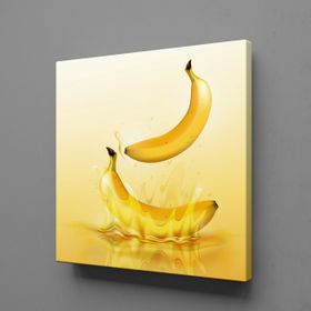 Technopa Deniz Kayalar 100x100 cm Kanvas Tablo