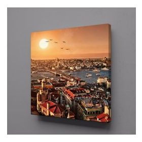 Technopa Deniz Kum Sahil 40x40 cm Kanvas Tablo