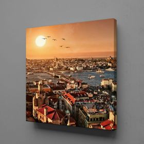 Technopa Deniz Kum Sahil 50x50 cm Kanvas Tablo
