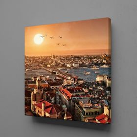 Technopa Deniz Kum Sahil 60x60 cm Kanvas Tablo