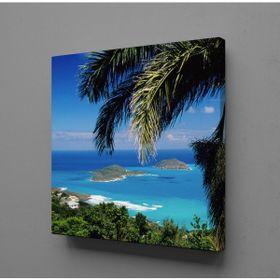 Technopa Deniz Manzarası 100x100 cm Kanvas Tablo