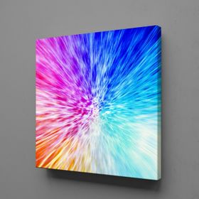 Technopa Derinlik Renkleri 25x25 cm Kanvas Tablo