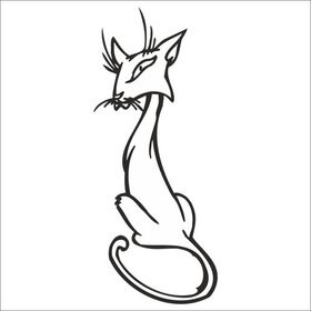 Technopa DERSTV773 90cm Kedi Folyo Sticker