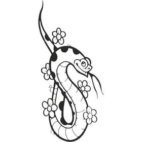 Technopa DERSTVE46130 130cm Yılan Folyo Sticker