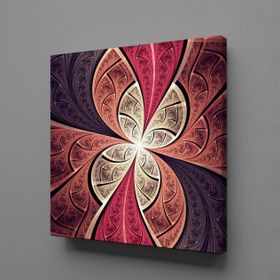 Technopa Desen 80x80 cm Kanvas Tablo