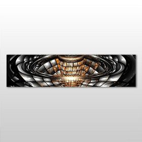 Technopa Dijital Görsel 210x70 cm Kanvas Tablo