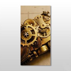 Technopa Dişli Çark 70x105 cm Kanvas Tablo