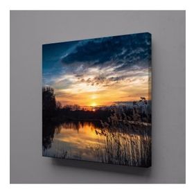Technopa Doğa Manzarası 70x70 cm Kanvas Tablo