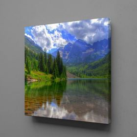 Technopa Doğa Yansımaları 50x50 cm Kanvas Tablo