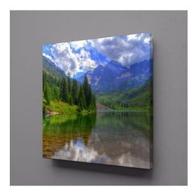 Technopa Doğa Yansımaları 60x60 cm Kanvas Tablo