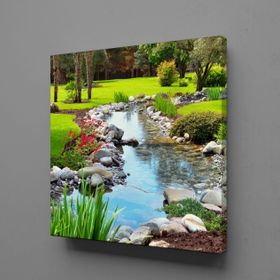 Technopa Doğanın Büyüsü 80x80 cm Kanvas Tablo