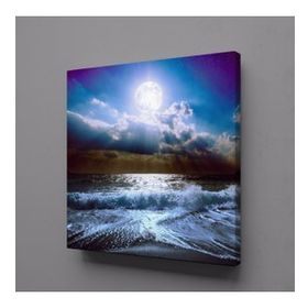 Technopa Dolunay 130x130 cm Kanvas Tablo