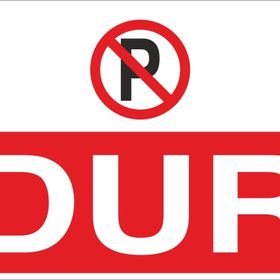 Technopa Dur Uyarı Levhası