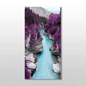 Technopa Erguvan Vadi 120x180 cm Kanvas Tablo